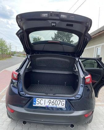 Mazda CX-3 cena 74000 przebieg: 65766, rok produkcji 2016 z Chocz małe 211